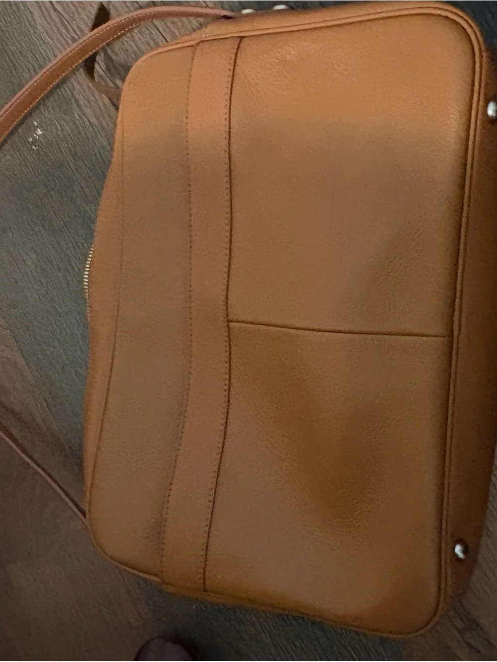 Leather Camaro bag DUPE but 100 Italian leather beautiful tan